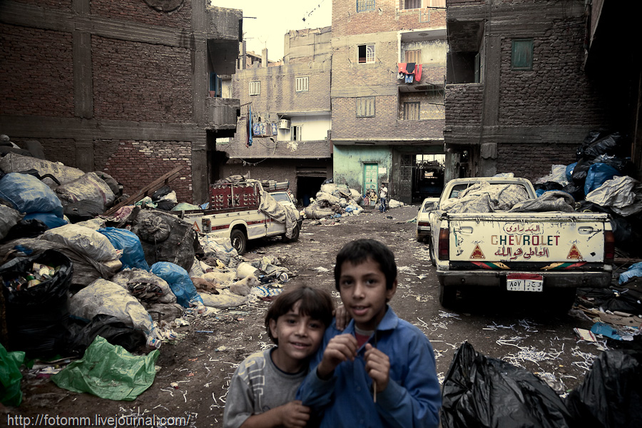 Фотография: Город в городе: квартал мусорщиков в Каире №21 - BigPicture.ru