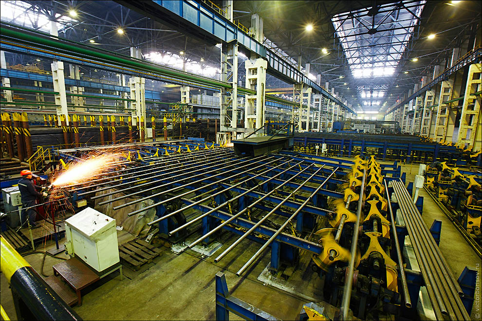 Фотография: Трубопрокатный завод — производство бесшовных труб №21 - BigPicture.ru
