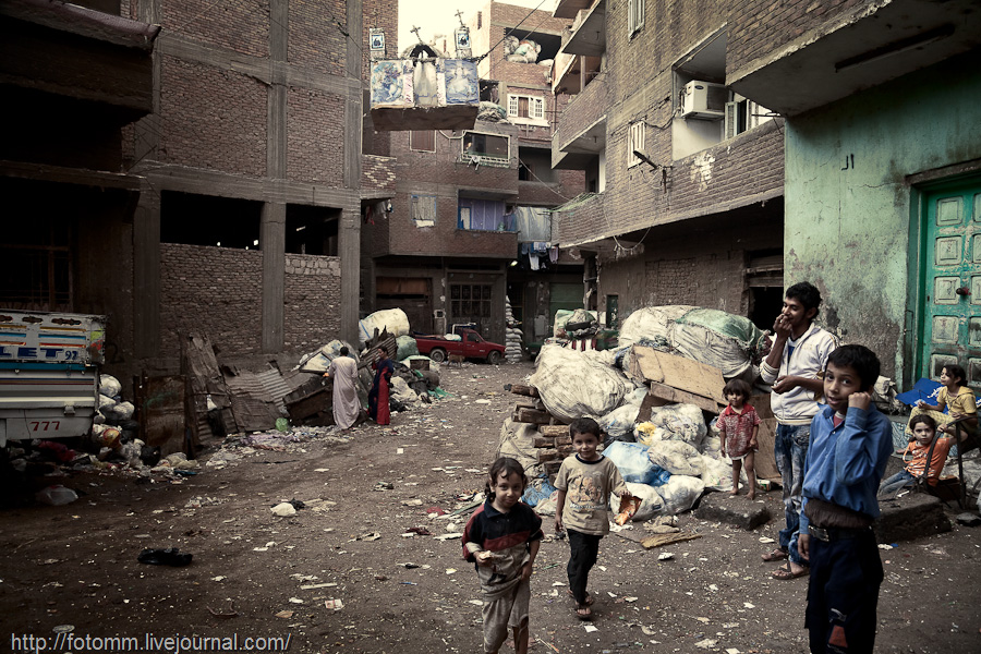 Фотография: Город в городе: квартал мусорщиков в Каире №22 - BigPicture.ru