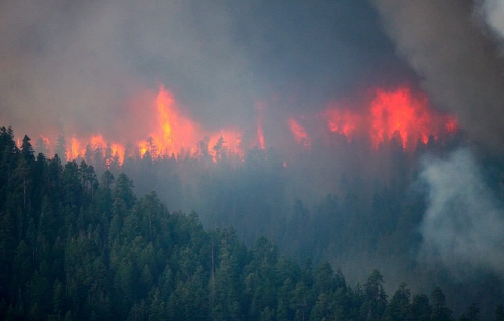 Фотография: Лесные пожары в Аризоне №3 - BigPicture.ru