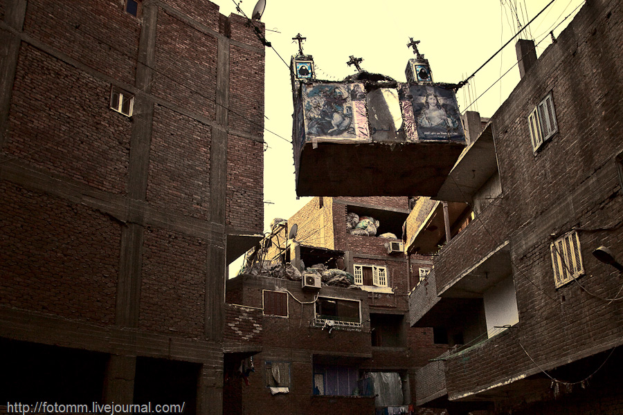 Фотография: Город в городе: квартал мусорщиков в Каире №24 - BigPicture.ru