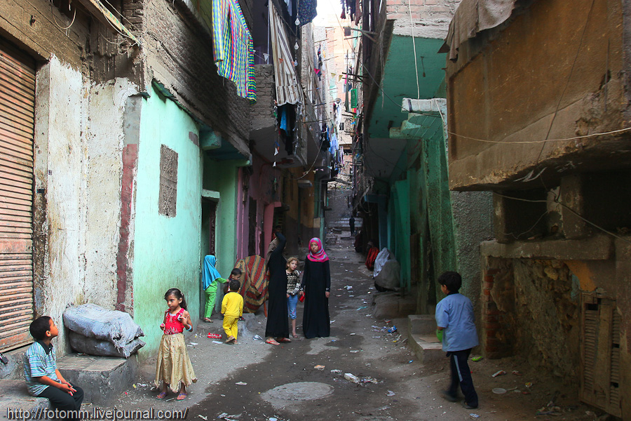 Фотография: Город в городе: квартал мусорщиков в Каире №3 - BigPicture.ru