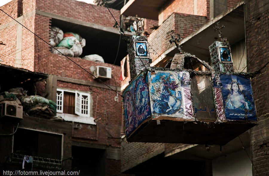 Фотография: Город в городе: квартал мусорщиков в Каире №25 - BigPicture.ru