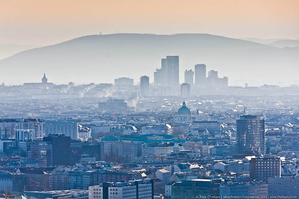Фотография: Вена: панорамы города с высоты №1 - BigPicture.ru