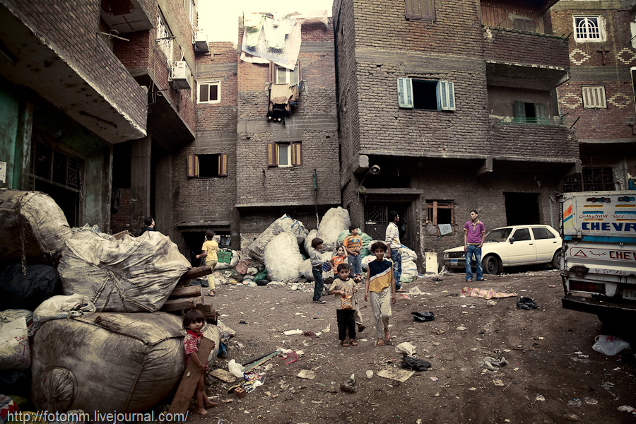 Фотография: Город в городе: квартал мусорщиков в Каире №28 - BigPicture.ru