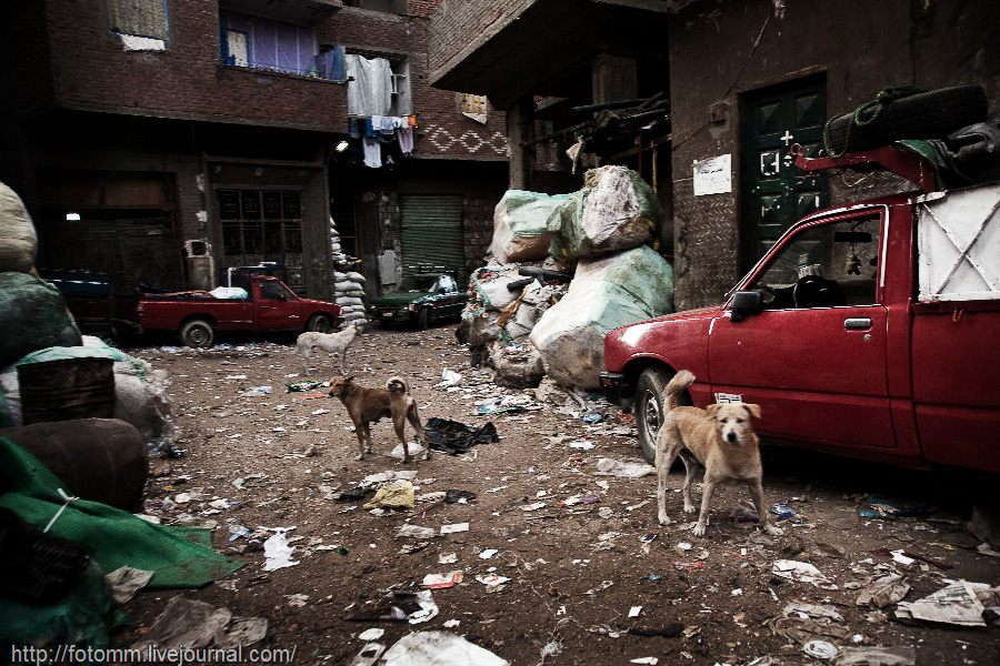 Фотография: Город в городе: квартал мусорщиков в Каире №29 - BigPicture.ru
