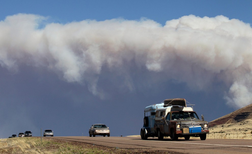 Фотография: Лесные пожары в Аризоне №30 - BigPicture.ru