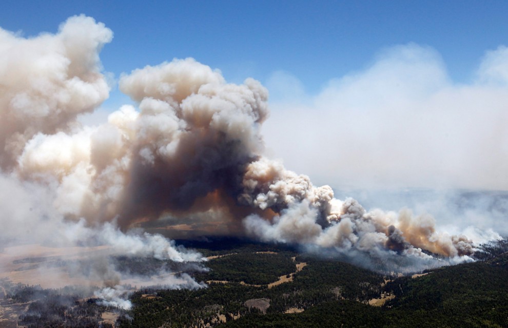 Фотография: Лесные пожары в Аризоне №4 - BigPicture.ru