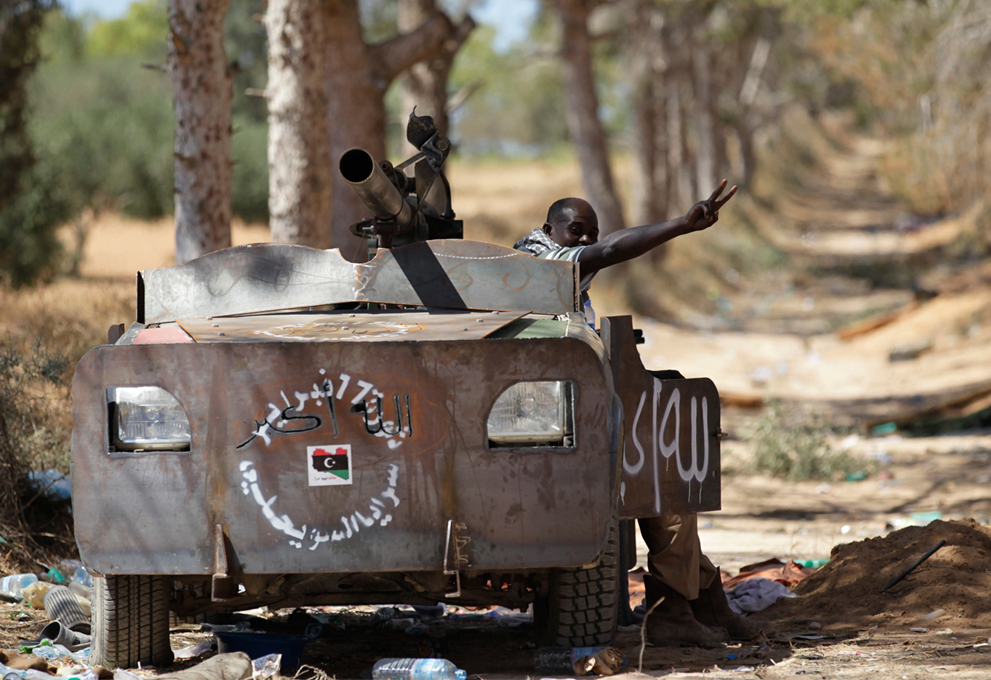 Фотография: Самодельное оружие ливийских мятежников №4 - BigPicture.ru