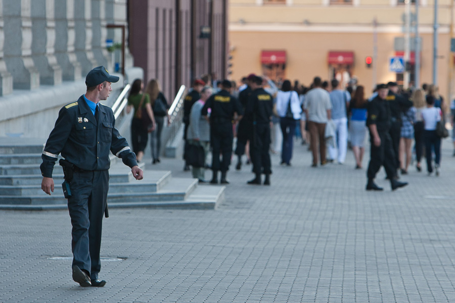 Фотография: Разгон мирной акции в Минске №4 - BigPicture.ru