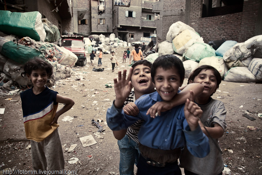 Фотография: Город в городе: квартал мусорщиков в Каире №34 - BigPicture.ru