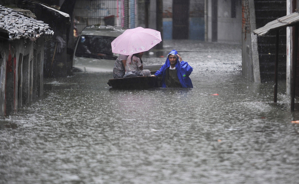 Фотография: Наводнение после засухи в Китае №35 - BigPicture.ru