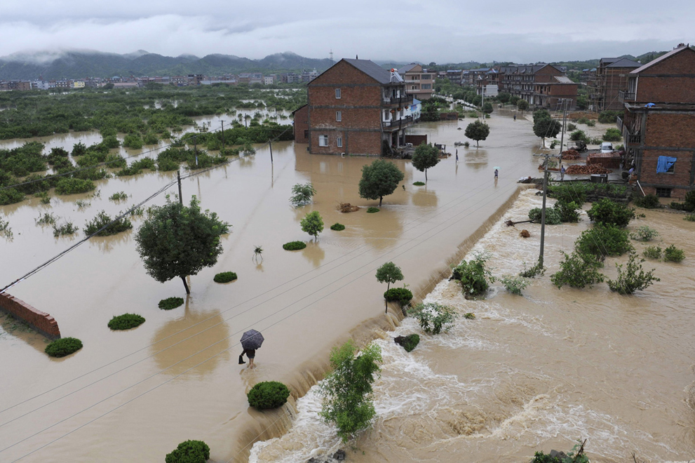 Фотография: Наводнение после засухи в Китае №36 - BigPicture.ru