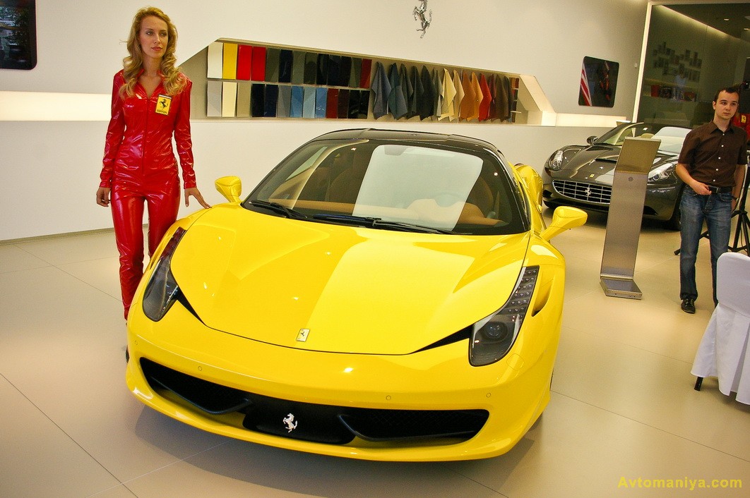 Ferrari линейка автомобилей