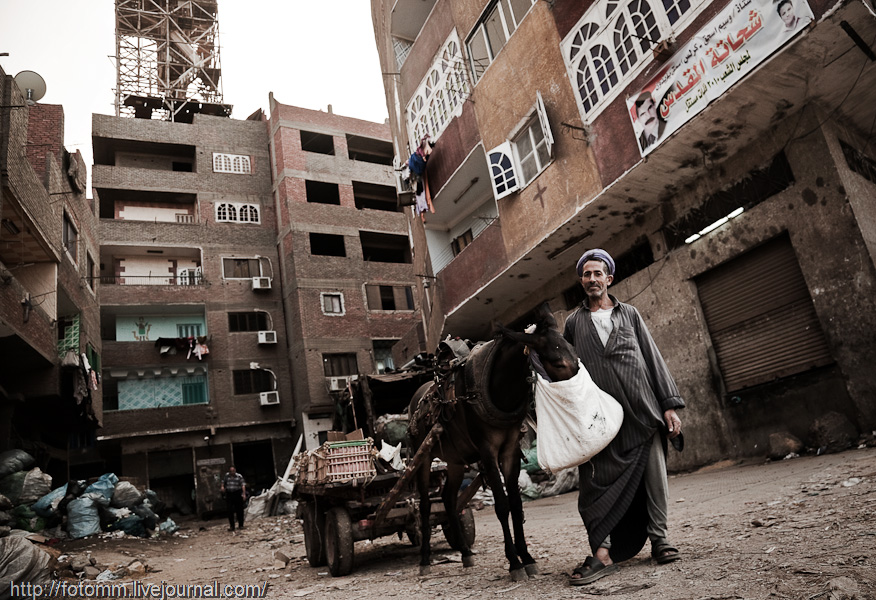Фотография: Город в городе: квартал мусорщиков в Каире №43 - BigPicture.ru