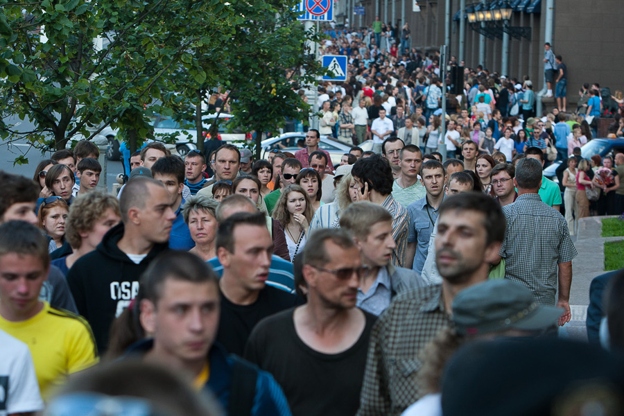 Фотография: Разгон мирной акции в Минске №44 - BigPicture.ru