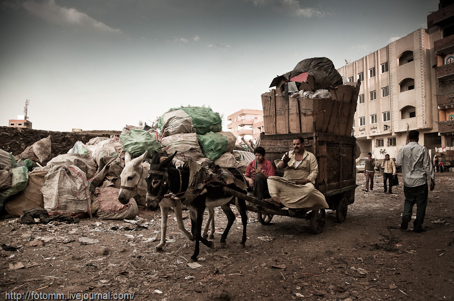 Фотография: Город в городе: квартал мусорщиков в Каире №45 - BigPicture.ru