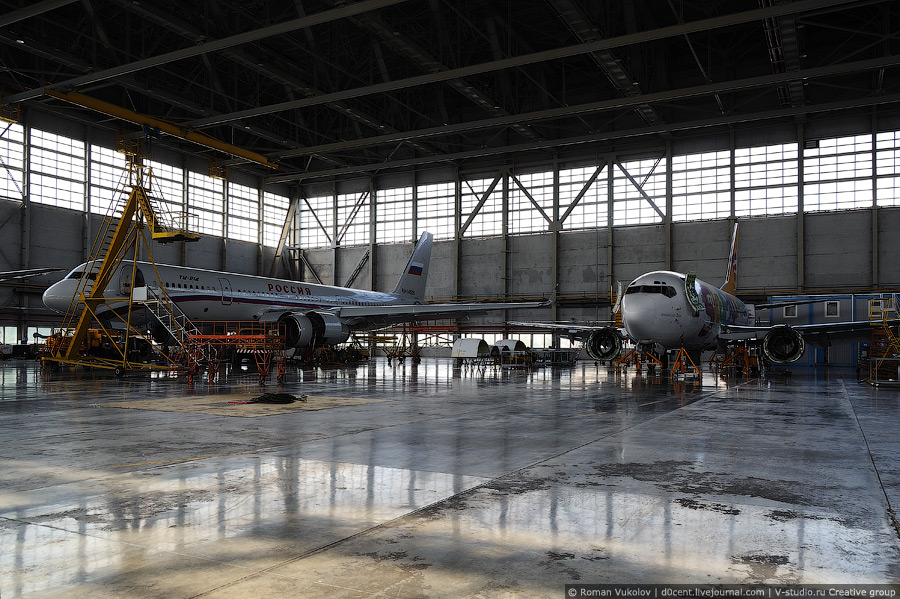 Фотография: ВАРЗ №400: Как чинят самолеты №6 - BigPicture.ru