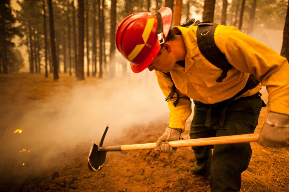 Фотография: Лесные пожары в Аризоне №6 - BigPicture.ru