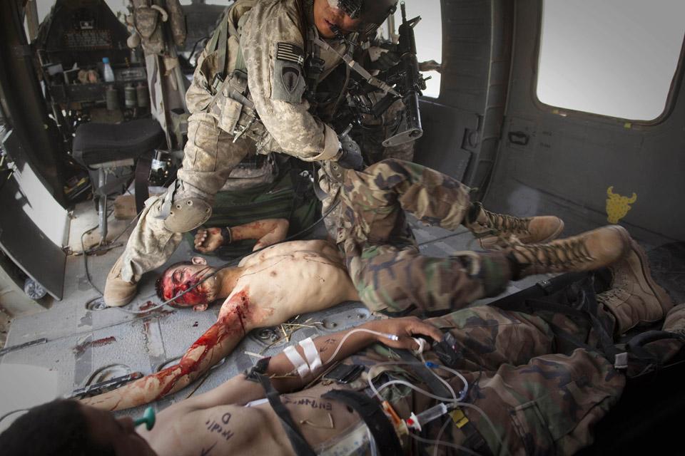 Фотография: На борту медицинского вертолета в Афганистане №10 - BigPicture.ru