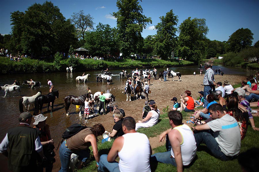 Фотография: Цыганская конная ярмарка в Эпплби №14 - BigPicture.ru