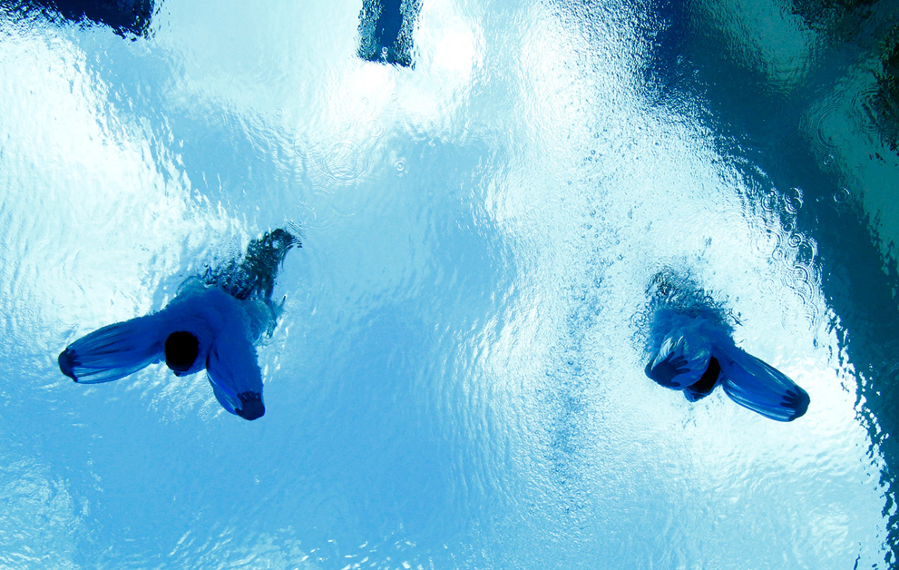 Фотография: Синхронность: 14-ый Чемпионат мира по плаванию №15 - BigPicture.ru
