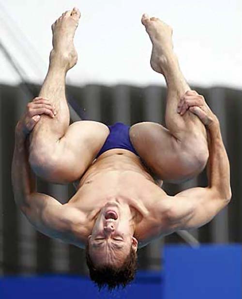 Фотография: Самые смешные лица прыгунов в воду №6 - BigPicture.ru