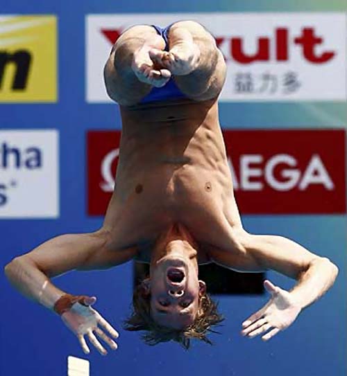 Фотография: Самые смешные лица прыгунов в воду №5 - BigPicture.ru