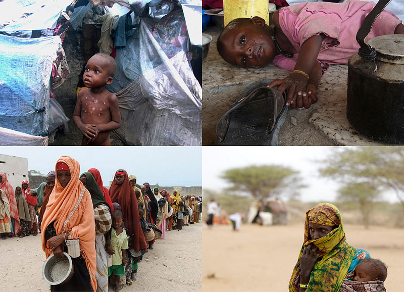 Засуха в Сомали вызвала сильнейшний гуманитарный кризис