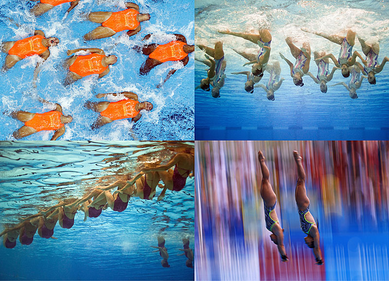 Фотография: Синхронность: 14-ый Чемпионат мира по плаванию №1 - BigPicture.ru