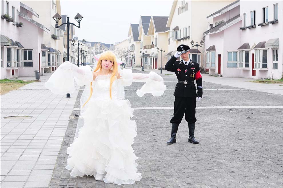 Фотография: Фашистская свадебная фотосессия в Китае №15 - BigPicture.ru