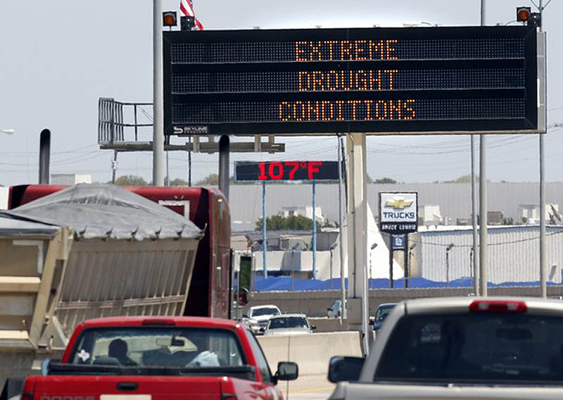 Фотография: Страшная засуха в Техасе: фанатики ждут конца света‎ №2 - BigPicture.ru