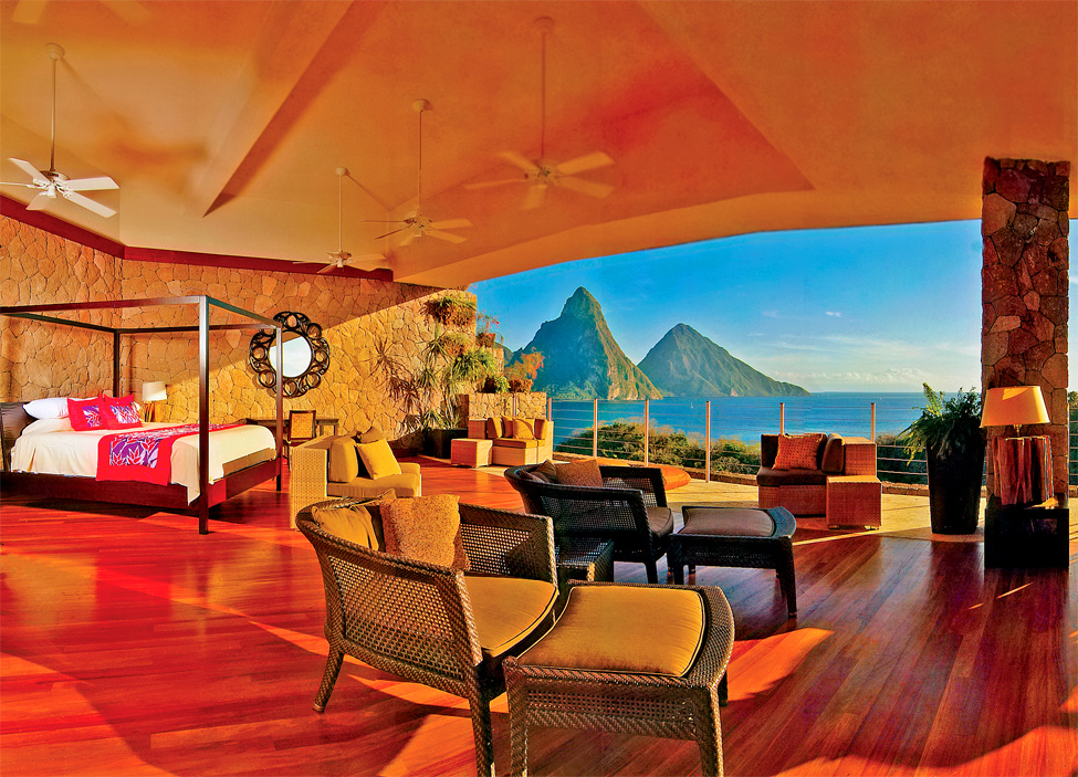 Фотография: Отель Jade Mountain – роскошь в Карибском море №11 - BigPicture.ru