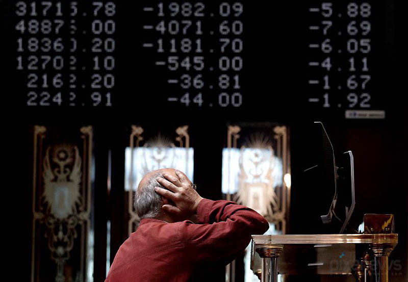 Фотография: Фондовые биржи лихорадит №14 - BigPicture.ru