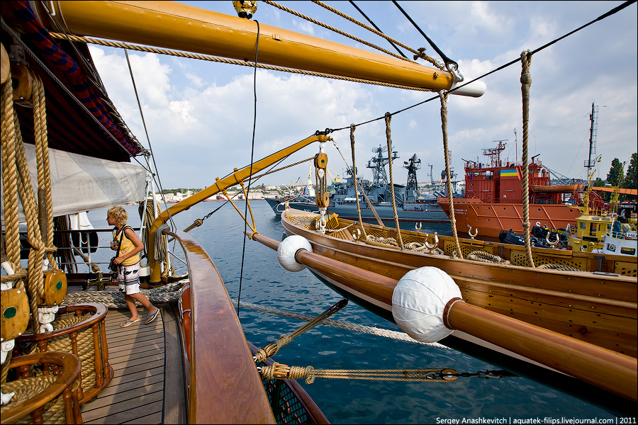 Фотография: Экскурсия на парусник ВМС Италии Amerigo Vespucci №16 - BigPicture.ru