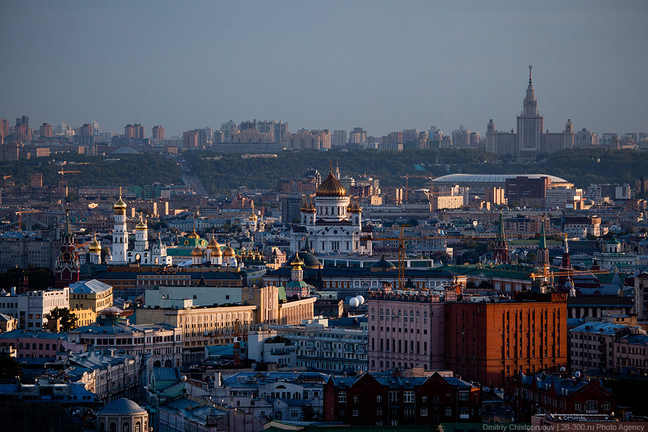 Фотография: Виды Москвы с крыши делового комплекса 
