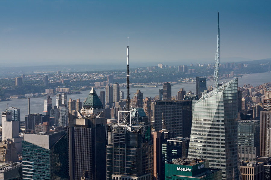 Фотография: Нью-Йорк с самого высокого здания в Манхеттене №21 - BigPicture.ru