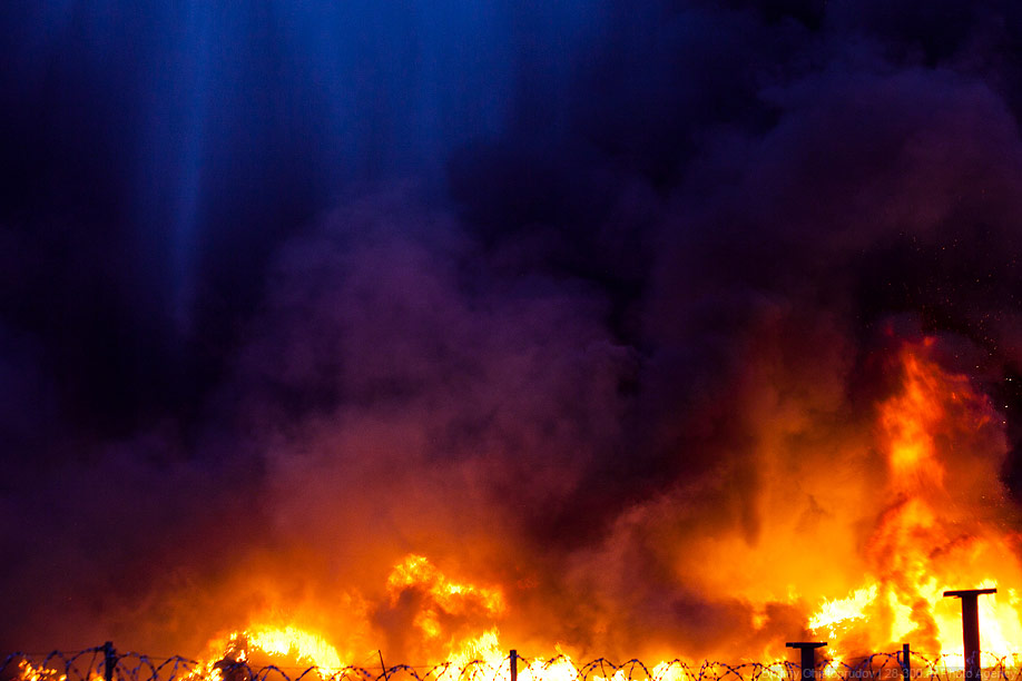 Фотография: Крупнейший пожар в Москве за этот год №22 - BigPicture.ru