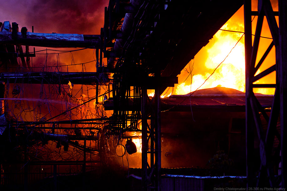 Фотография: Крупнейший пожар в Москве за этот год №24 - BigPicture.ru
