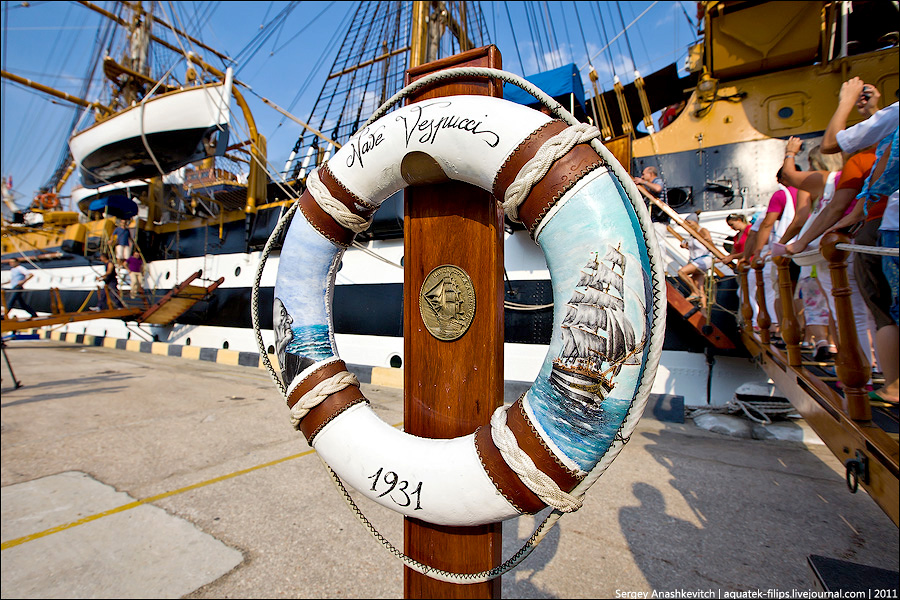 Фотография: Экскурсия на парусник ВМС Италии Amerigo Vespucci №3 - BigPicture.ru