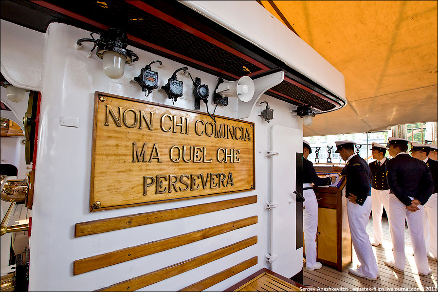 Фотография: Экскурсия на парусник ВМС Италии Amerigo Vespucci №26 - BigPicture.ru