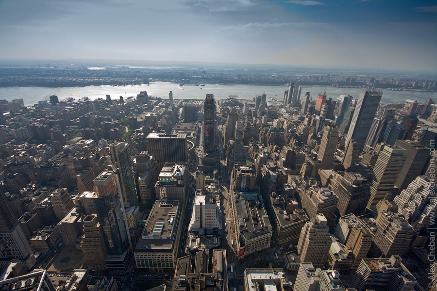 Фотография: Нью-Йорк с самого высокого здания в Манхеттене №27 - BigPicture.ru