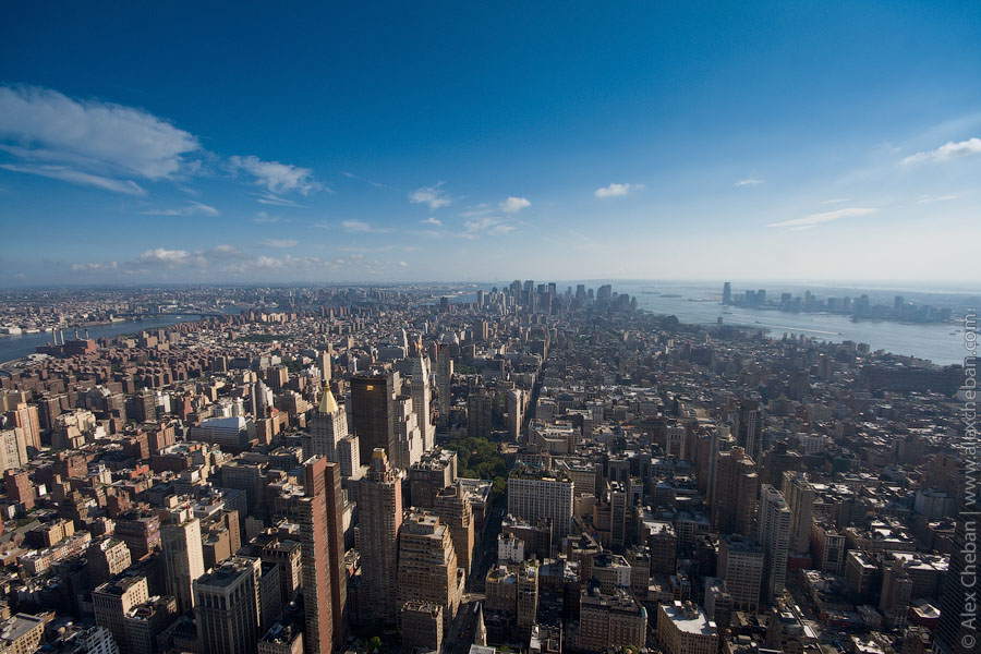 Фотография: Нью-Йорк с самого высокого здания в Манхеттене №29 - BigPicture.ru
