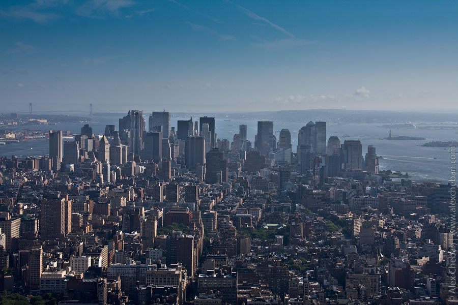 Фотография: Нью-Йорк с самого высокого здания в Манхеттене №30 - BigPicture.ru