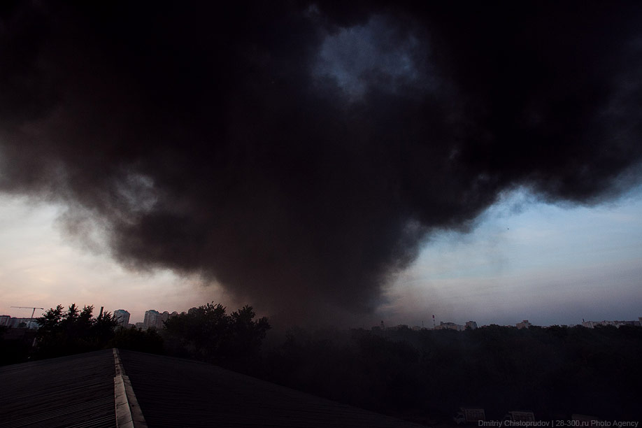 Фотография: Крупнейший пожар в Москве за этот год №7 - BigPicture.ru