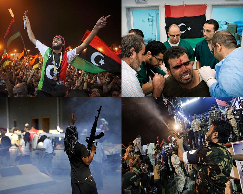 Каддафи теряет Ливию