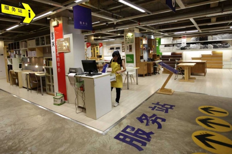 Китайцы подделали…магазин IKEA