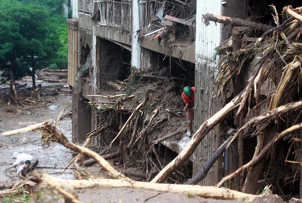 Фотография: Наводнение в Южной Корее №4 - BigPicture.ru