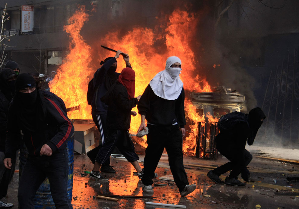 Фотография: Студенческие протесты в Чили №22 - BigPicture.ru