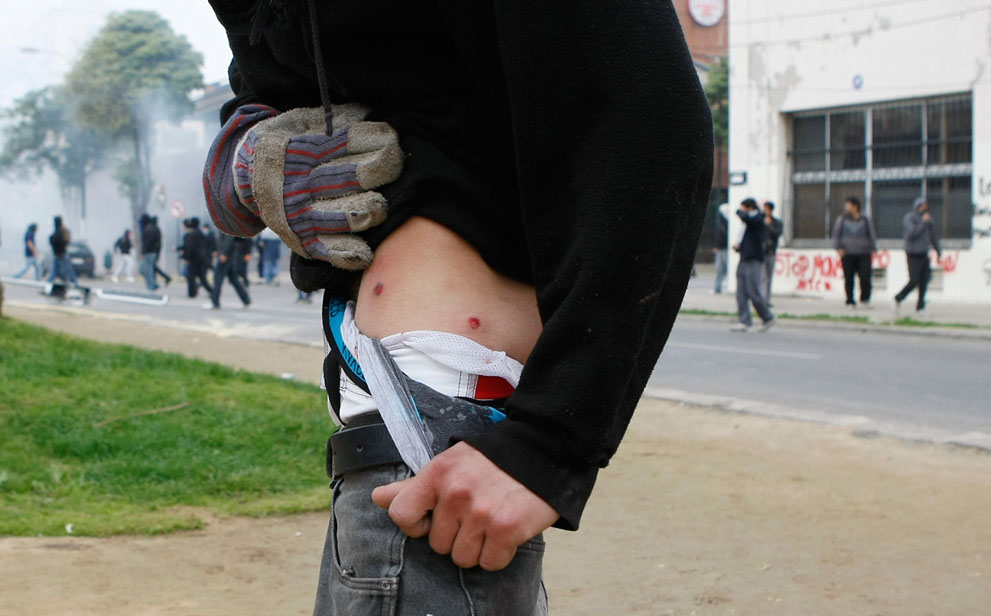 Фотография: Студенческие протесты в Чили №36 - BigPicture.ru